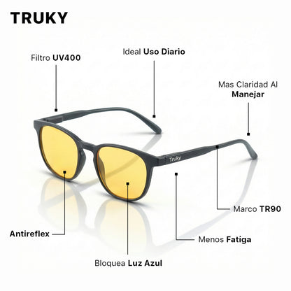 Anteojos TRUKY™ - Terminá el día con energía, no con los ojos quemados