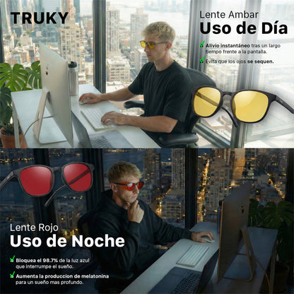 Anteojos TRUKY™ - Terminá el día con energía, no con los ojos quemados
